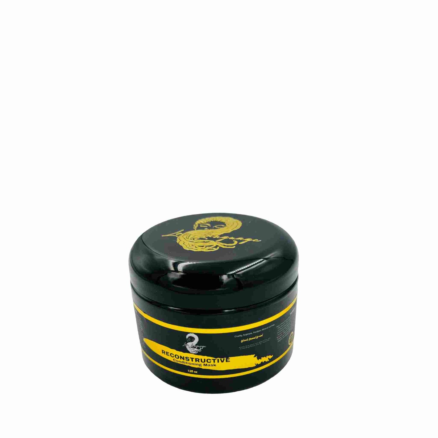 Reconstructive Conditioner Mask 12oz for deep repair and nourishment of damaged hair