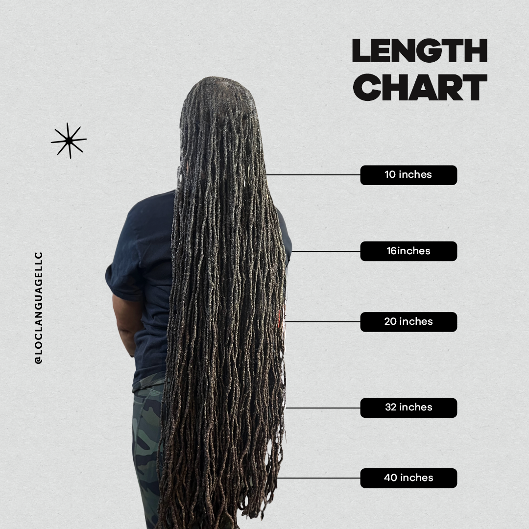 Handmade Human Solid Locs (#613 Blonde)