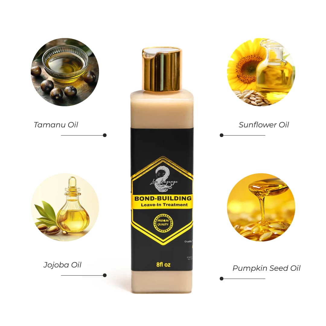 Bond-Building Leave-In Treatment, 8 fl oz – Repairs heat, color, and chemically damaged hair by forming new bonds, hydrates and protects hair from further damage.